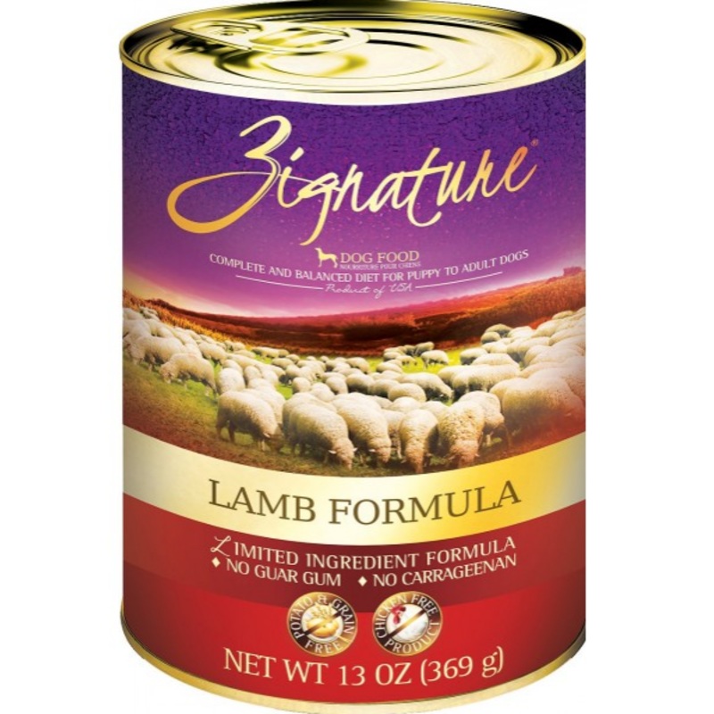 Zignature Limited Ingredient Diet Grain Free Lamb Recipe Canned Dog Food