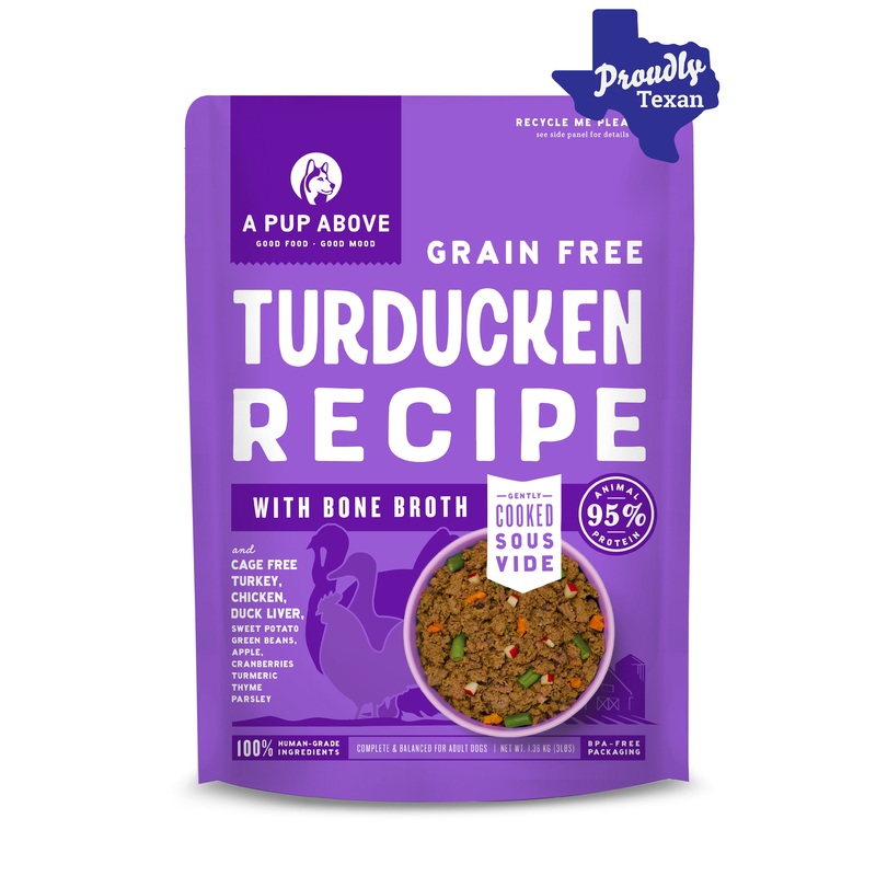 A Pup Above Turducken Fresh Dog Food 1 lb