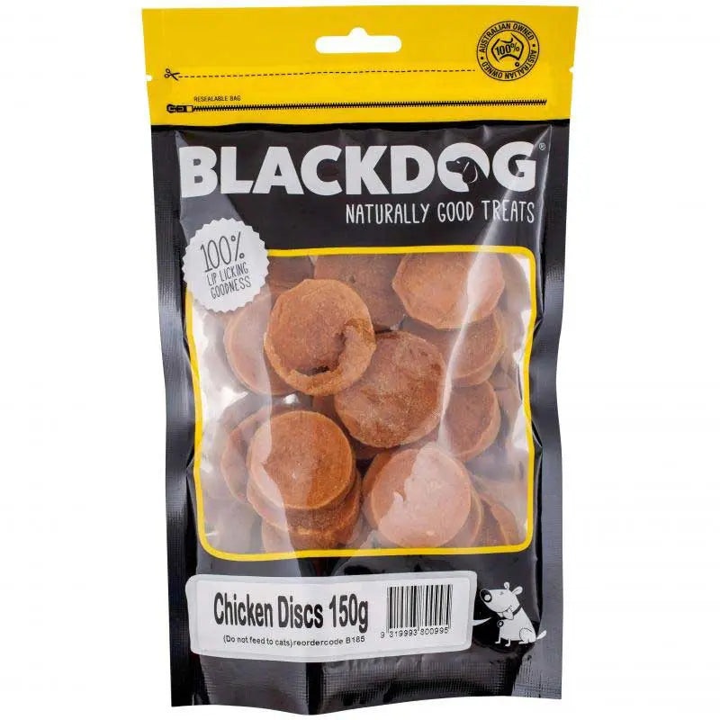 Blackdog Chicken Discs Dog Treat 150g