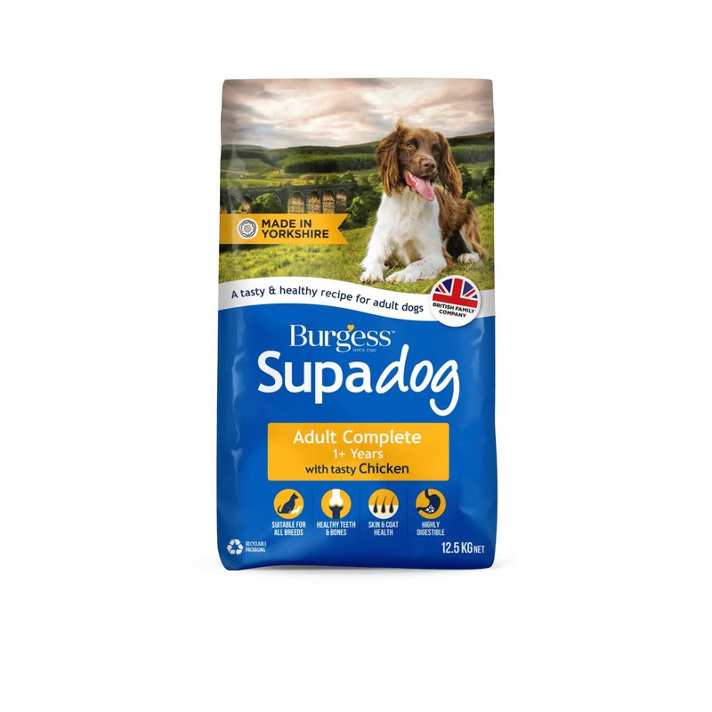 Burgess Supadog Adult Complete Chicken 12.5kg