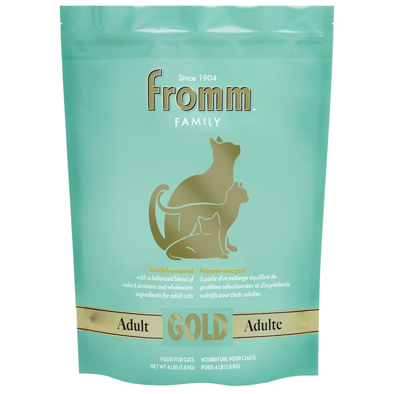 Fromm Adult Gold Dry Cat Food – Chicken & Duck – 4lb Bag
