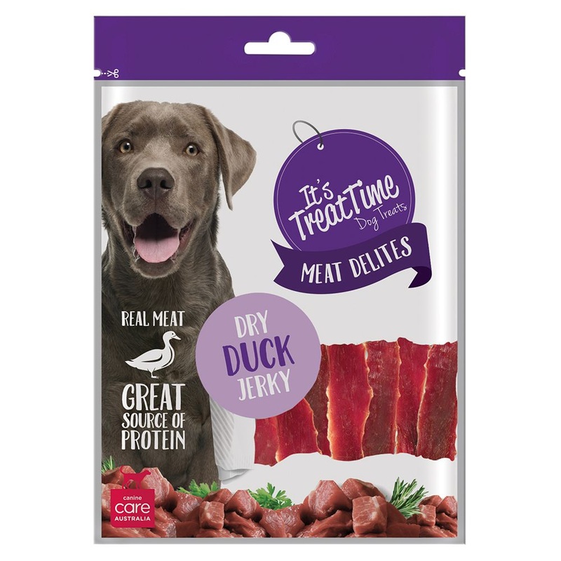 IT’S TREAT TIME DRY DUCK JERKY 100G
