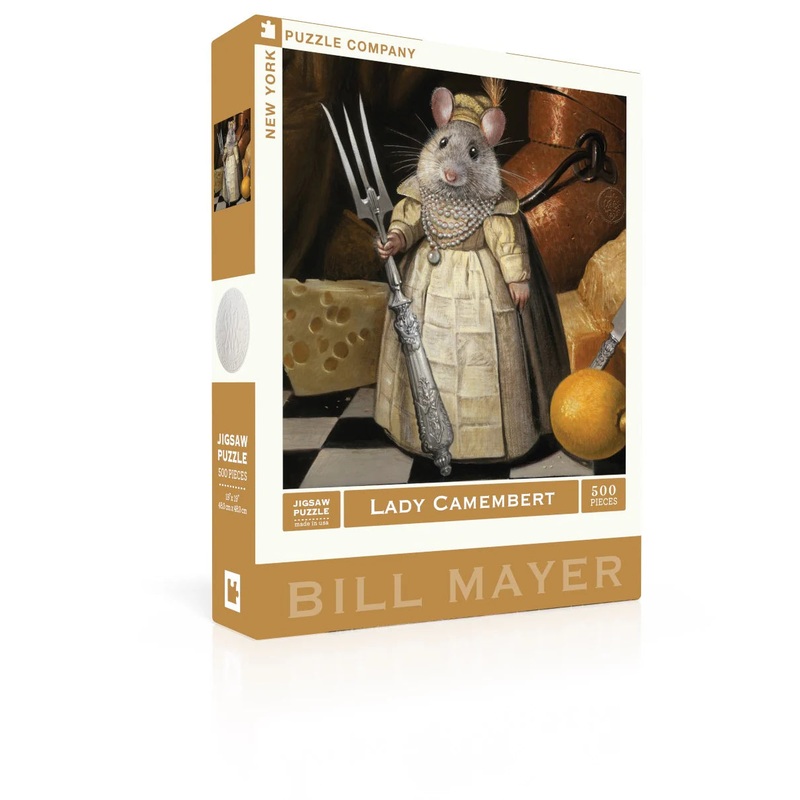 Lady Camembert 500 Piece Jigsaw Puzzle