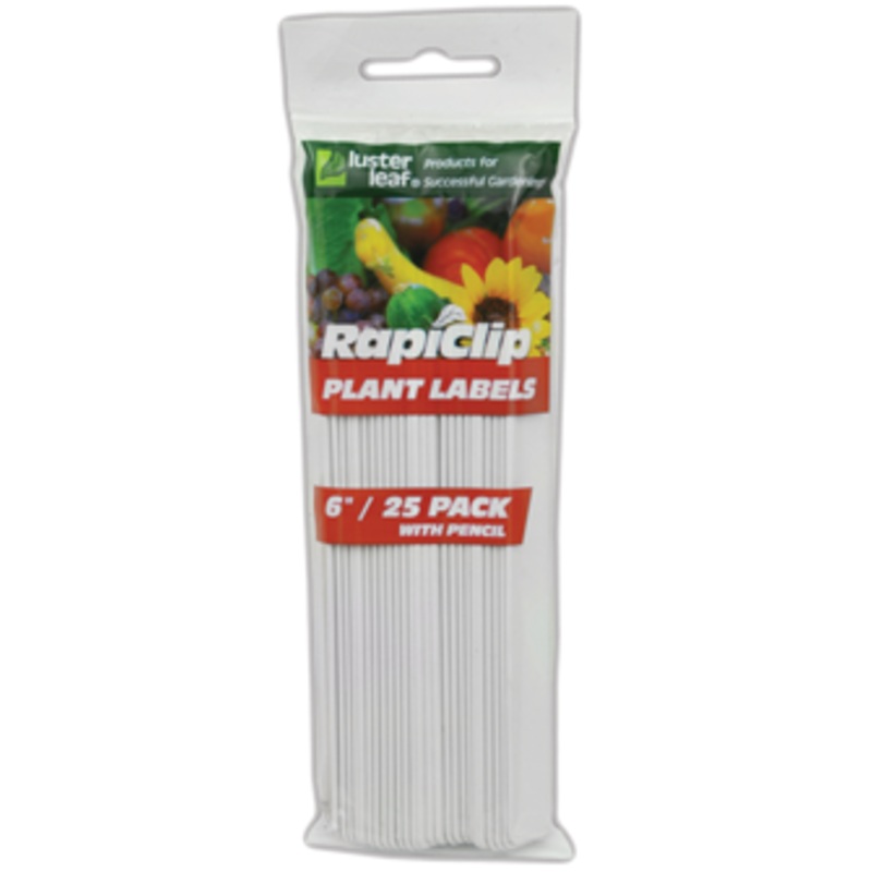 Luster Leaf Rapiclip Plant Labels (6″, 25 pack)