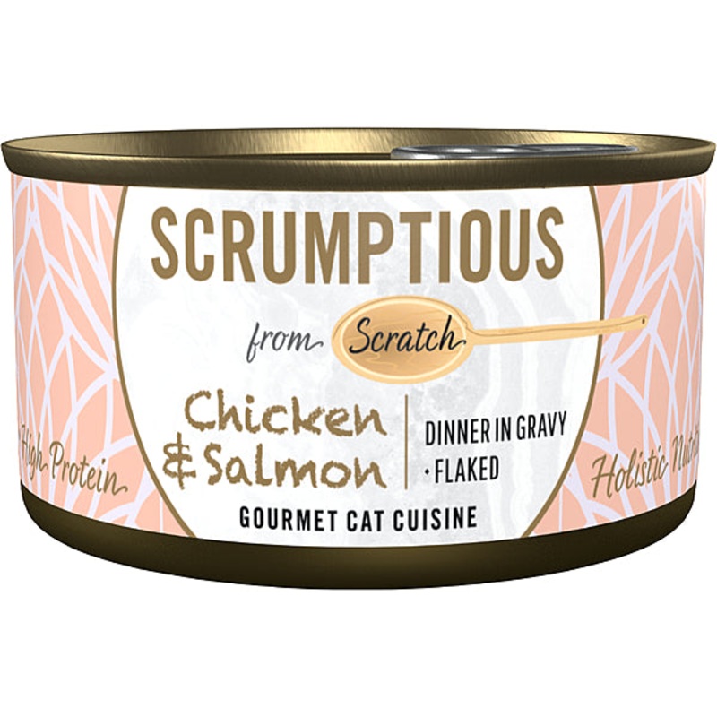 Scrumptious Chicken & Salmon 24/2.8OZ | Cat 2.8oz