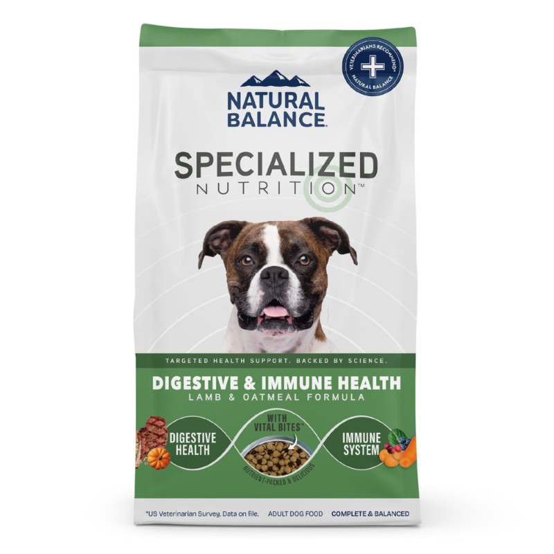 Specialized Nutrition Digestive & Immune Health Lamb & Oatmeal Formula Dry Dog Food