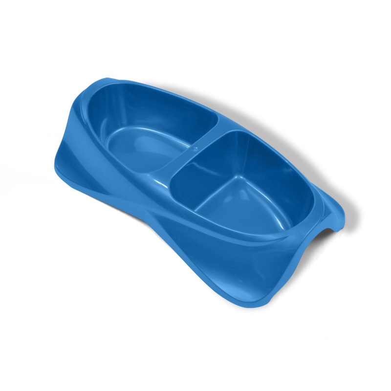 Van Ness Large Double Dish Dog Bowl 25oz per side