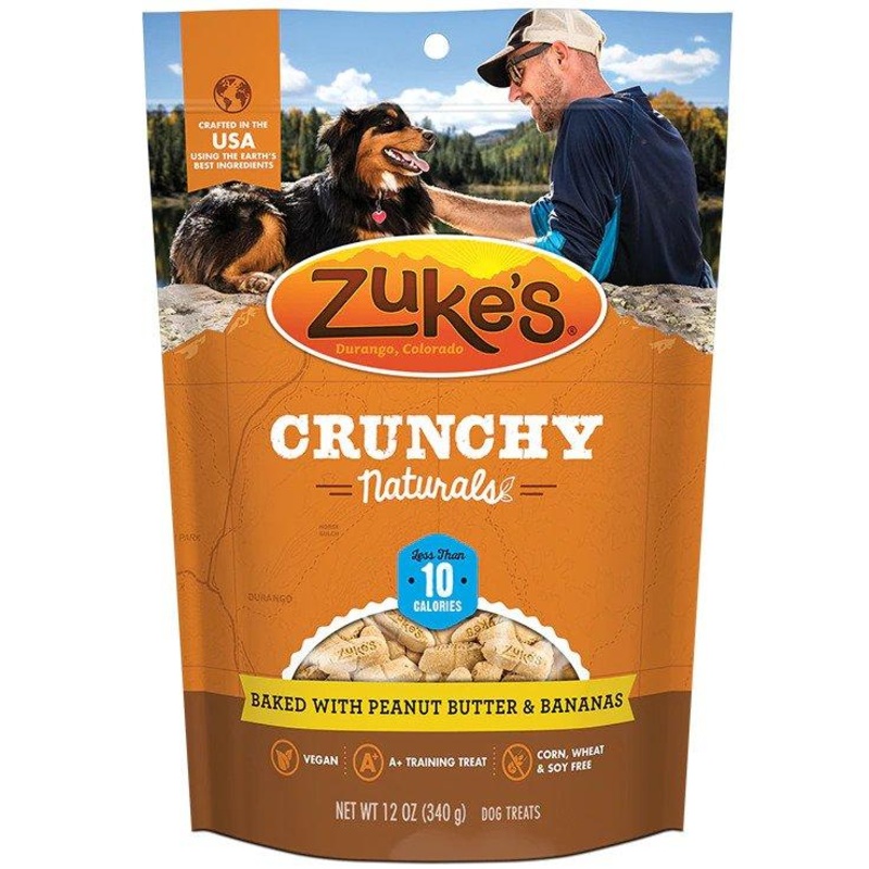 Zuke’s Crunchy Naturals 10s Baked with Peanut Butter & Bananas