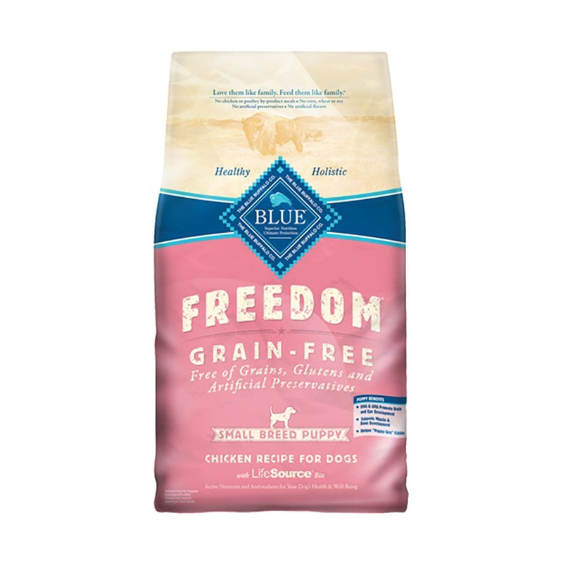 Blue Buffalo Freedom Grain Free Chicken Recipe Small Breed Puppy Dog Food 11 Lbs