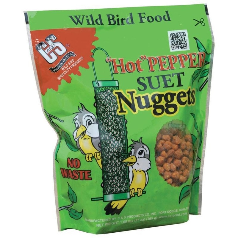 C&S “Hot” Pepper Suet Nuggets 27 oz