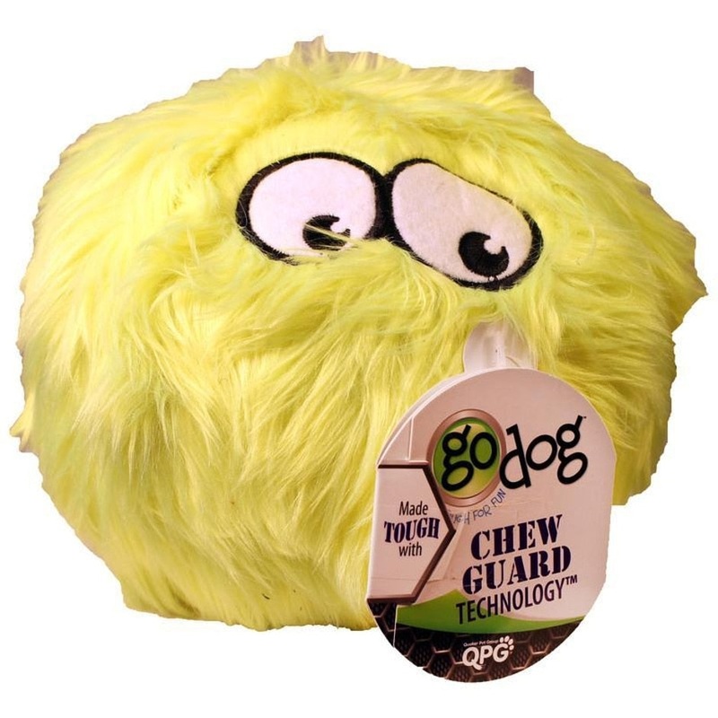 Go Dog Furballz with Chew Guard Small – Lime