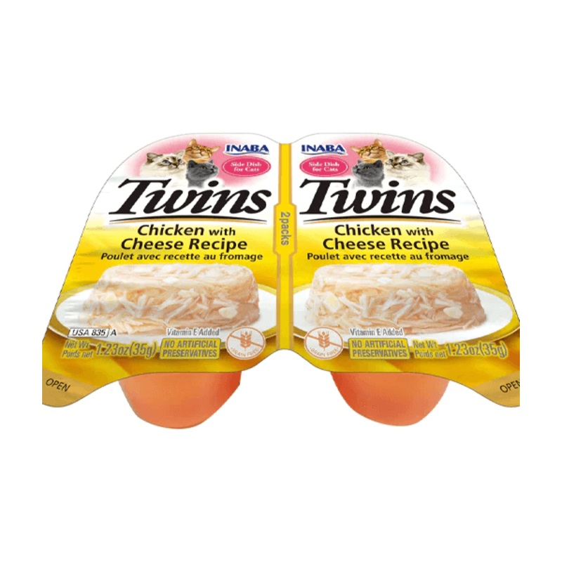 Inaba – Twins – Chicken with Cheese Recipe 2 Packs 70g 1 can