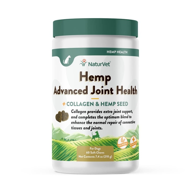 NaturVet Hemp Advanced Joint Health 60 soft chews