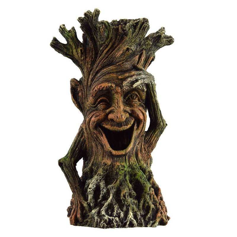 Ornament Happy Tree Stump