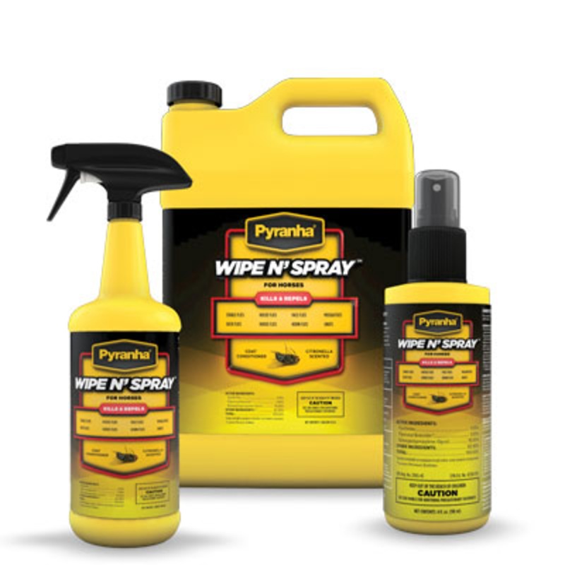Pyranha Wipe N’ Spray Insect Repellent 1- Gallon Bottle