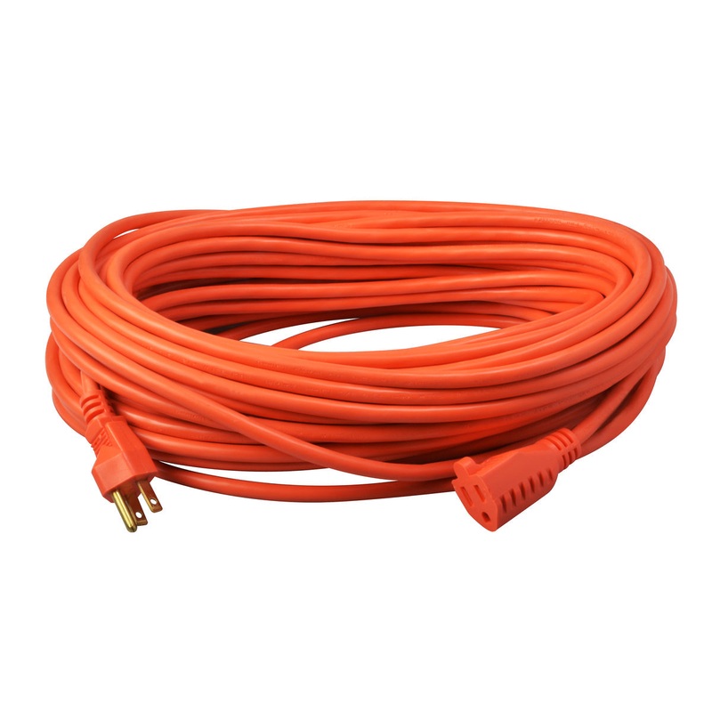 Southwire 16/3 Light-Duty 10-Amp SJTW General Purpose Extension Cord, 100-Feet 100′
