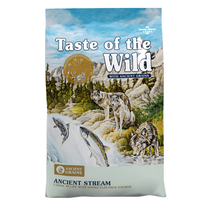 Taste of the Wild Ancient Stream Canine Recipe with Smoke-Flavored Salmon – 28lb