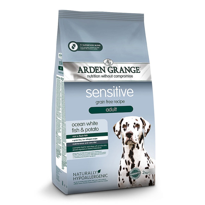 Arden Grange Dog Adult Sensitive Ocean Fish 2kg