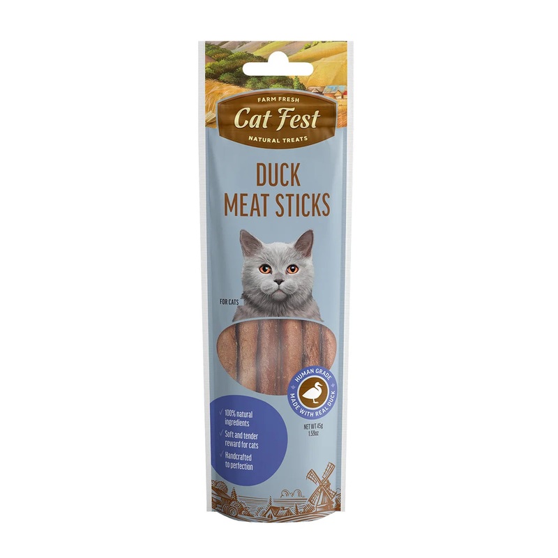Cat Fest Meat Sticks Duck For Cat[Weight – 45g]