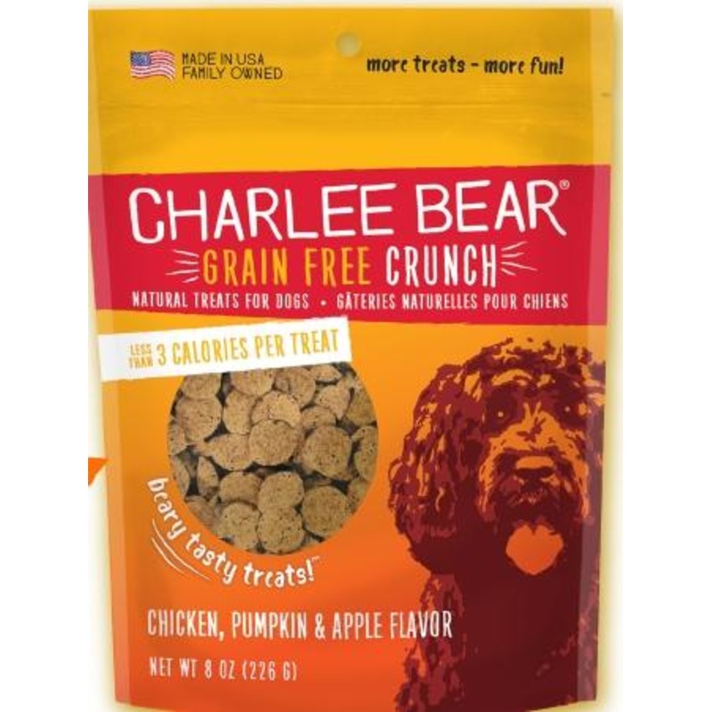 Charlee Bear Grain-Free Bear Crunch Chicken, Pumpkin & Apple Flavor