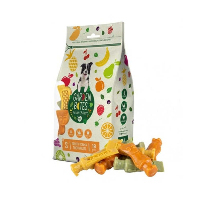 Duvo+ Garden Bites Fruity Tonya Toothpaste 7.8cm – 18Pcs – Mix Colors