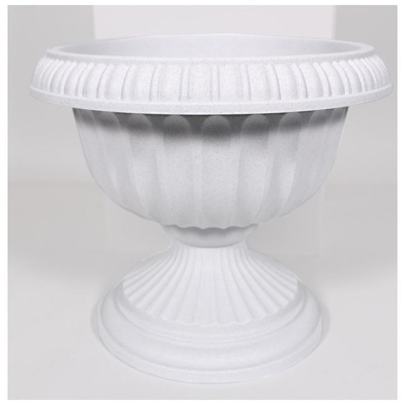 GRECIAN URN PLANTER 12 INCH STONE