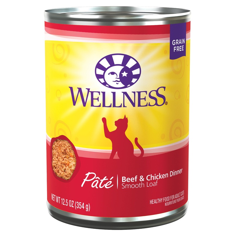 Wellness Complete Health Pt Beef & Chicken Cat 12.5oz Single 12.5oz