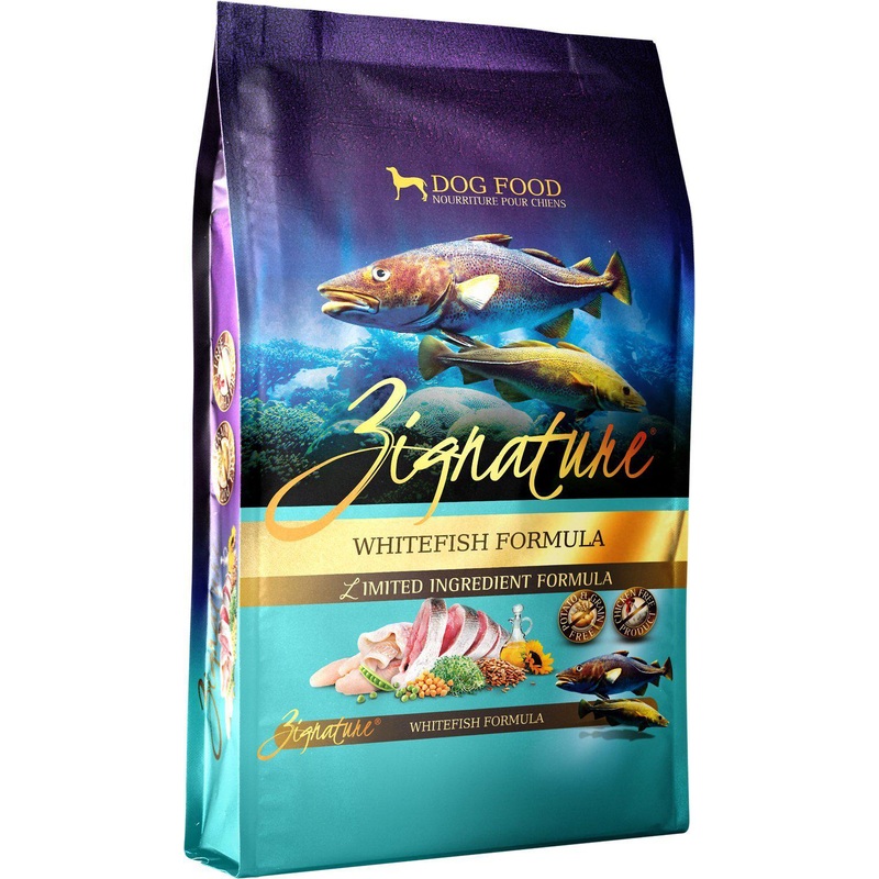 Zignature Whitefish Limited Ingredient Formula Grain-Free Dry Dog Food 4Lb