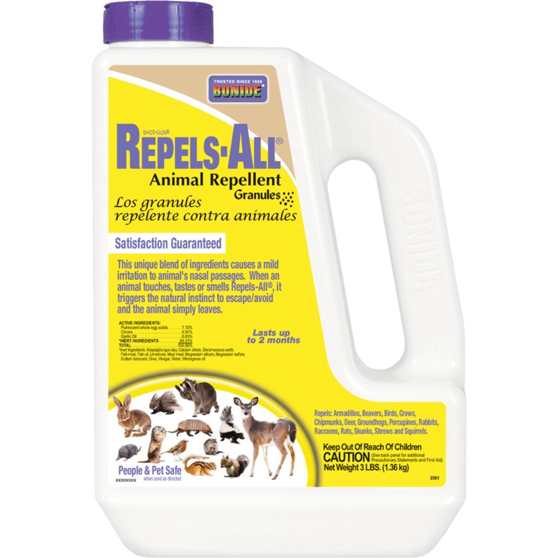 Bonide Repels-All Repellent Granules 3 lb