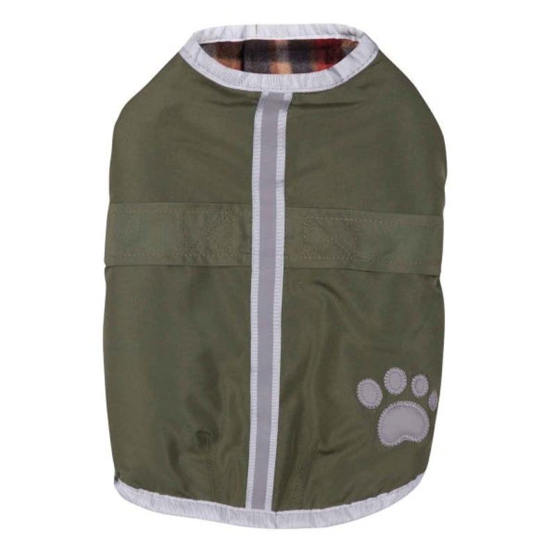 Petedge Zack & Zoey Nor’Easter Blanket Coat Small Medium Chive