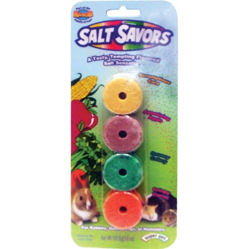 Pets International Ltd. Pts Treat Salt Savors 4 Pc.