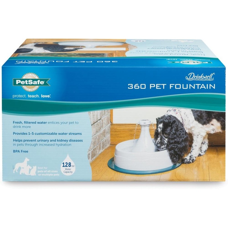 PetSafe Drinkwell 360 Plastic Fountain