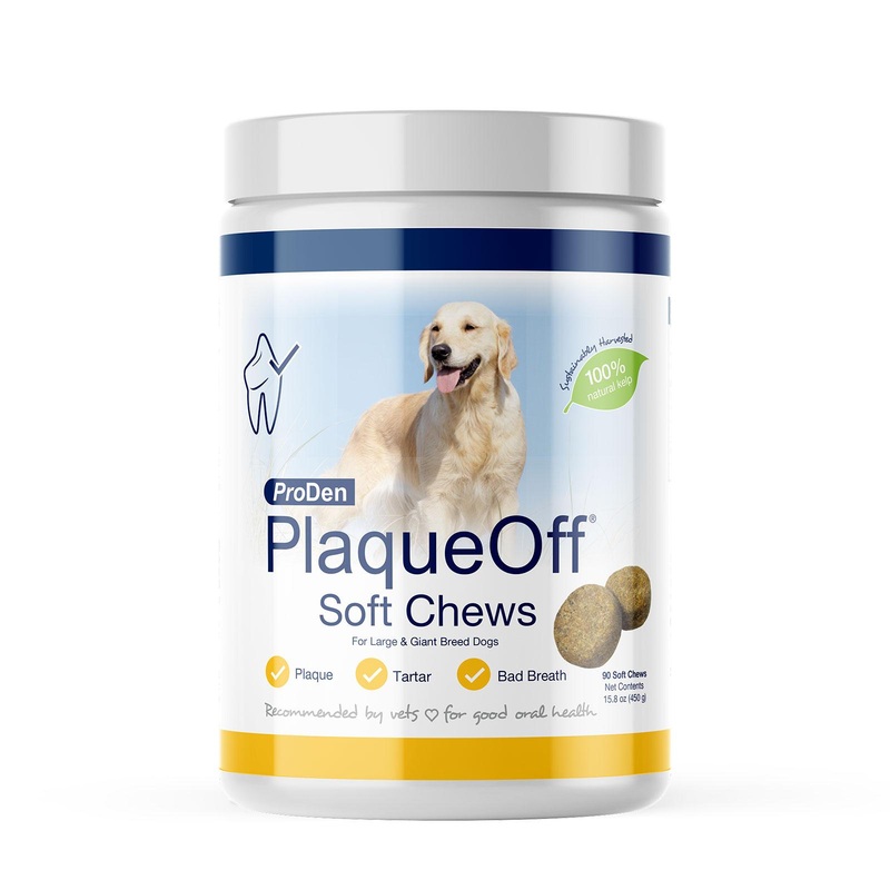 ProDen PlaqueOff Soft Chews for Large Breed Dogs 45 count
