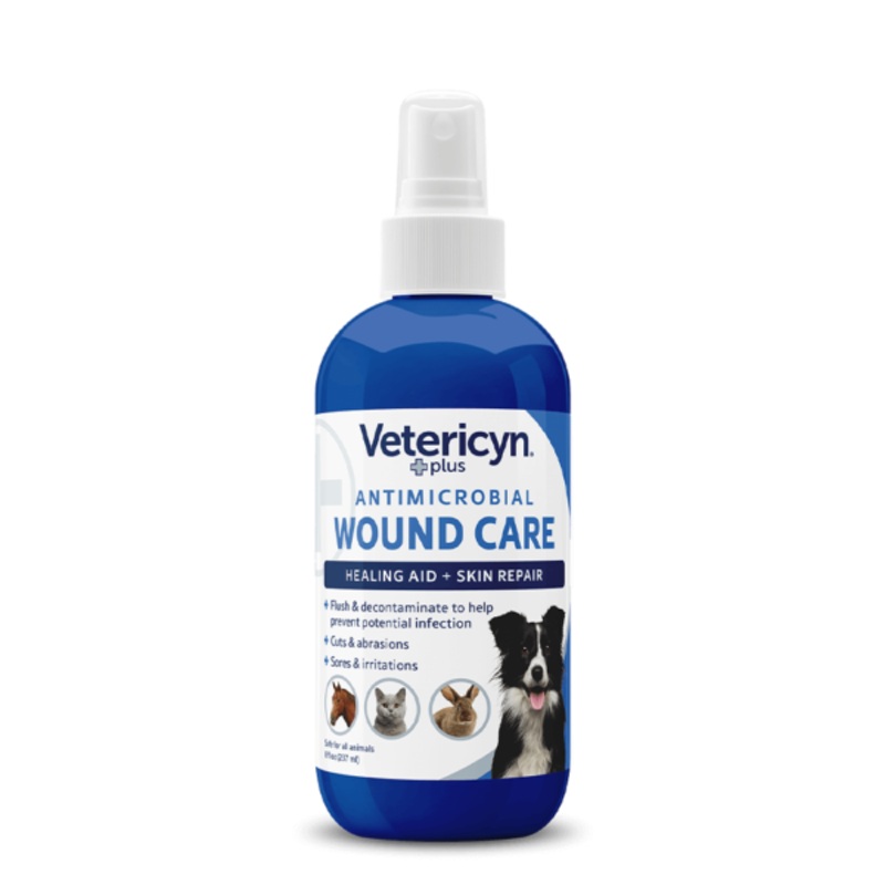 Vetericyn Plus Antimicrobial All Animal Wound and Skin Care 3 oz 3 oz