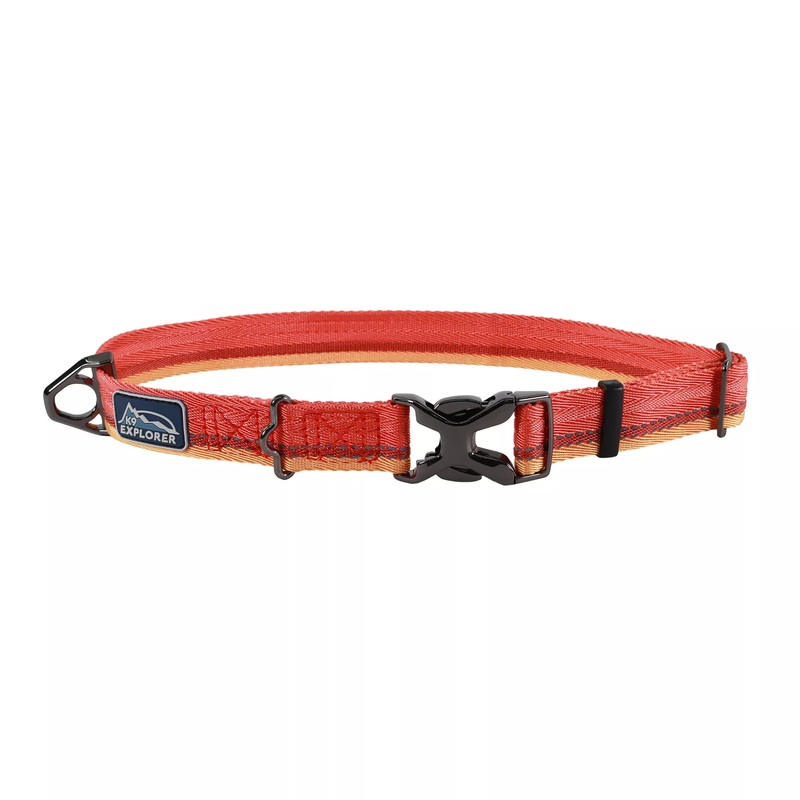 Costal K9 Explorer Trek Adjustable Dog Collar –  Small 8-12″ – Sahara