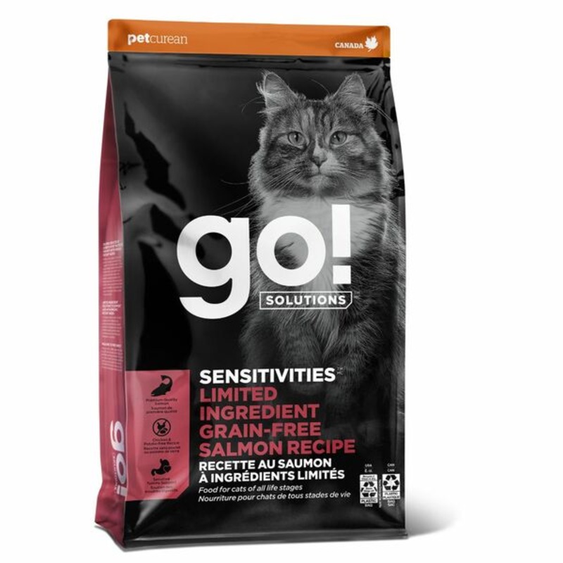 GO! Cat SENSITIVITIES LIMITED INGREDIENT GRAIN-FREE SALMON RECIPE 3lb