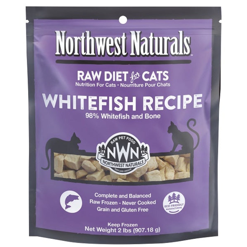 NW Naturals Raw Whitefish Recipe  Cat-Special order 2 lb