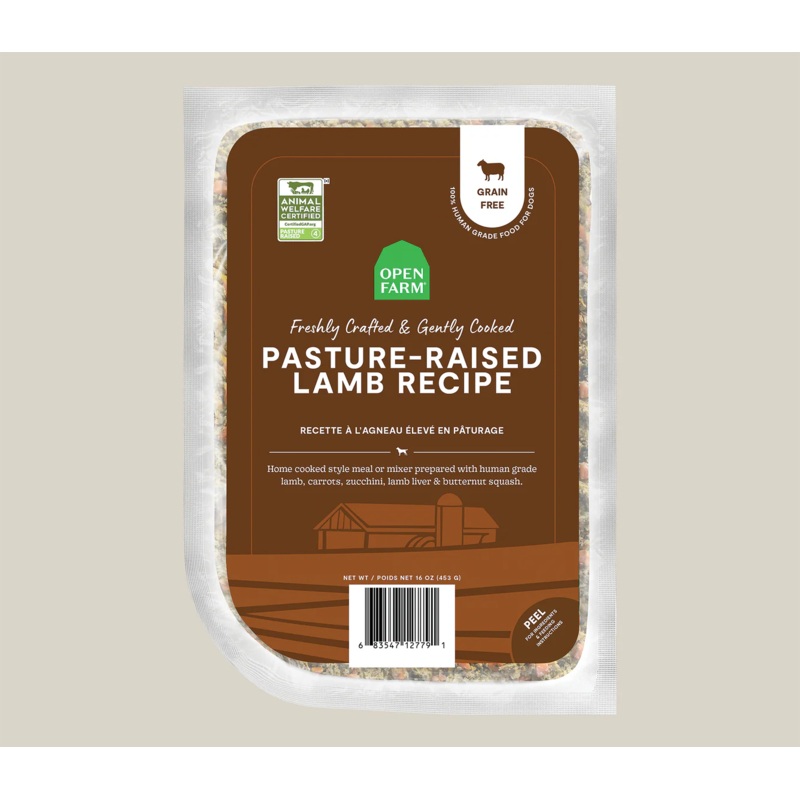 Open Farm Pasture-Raised Lamb Freshly Crafted Dog Food 16 oz