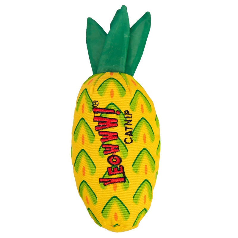 Yeowww! Pineapple Catnip Toy Yellow