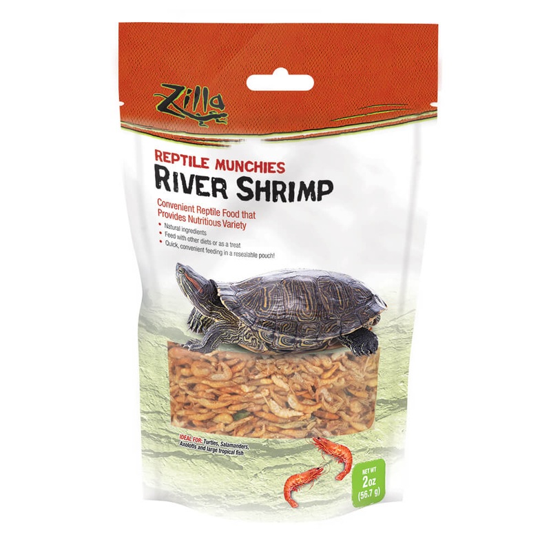 Zilla Freeze Dried Reptile Munchies River Shrimp 2 oz