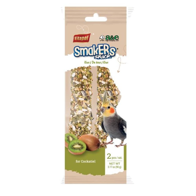 A&E Cages Vitapol Smakers Snack Kiwi Cockatiel Treat Sticks