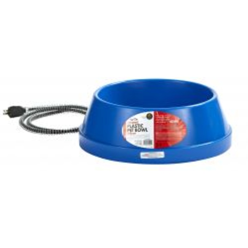 API Plastic Heated Pet Bowl 1 Quart