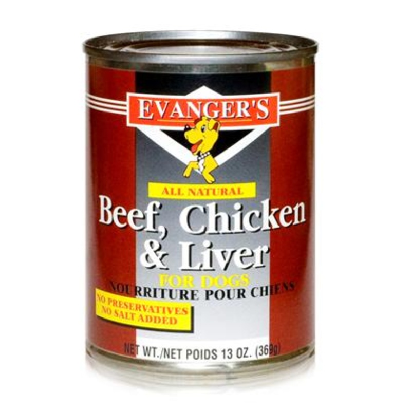 Evanger’s Classic Recipes Grain Free Beef with Chicken & Liver Canned Dog Food