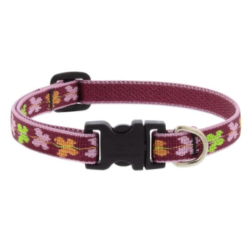 Lupine MicroBatch Dog Collar 1/2″ x 8″-12″ Spring Blush