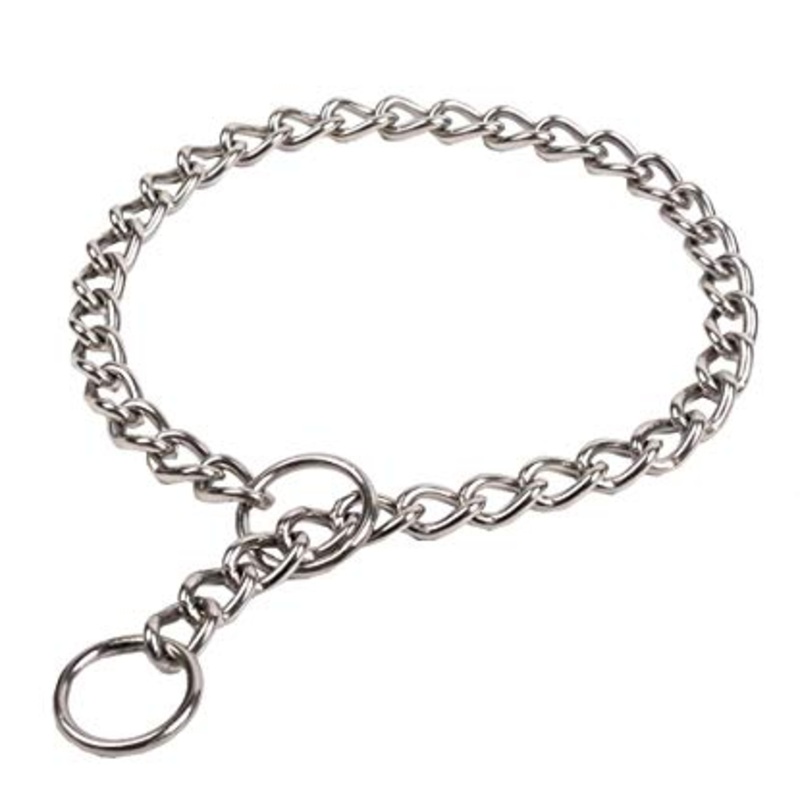 Medium Steel Choke Collar – 20 in.
