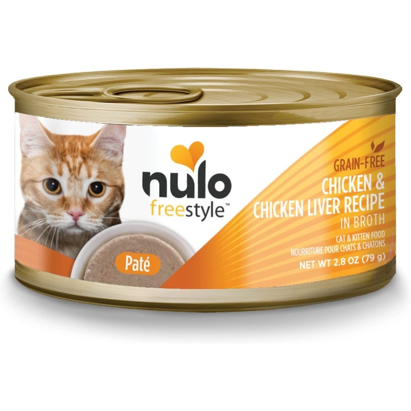 Nulo Freestyle Cat & Kitten Chicken & Chicken Liver Pate Recipe Wet Cat Food 2.8 oz
