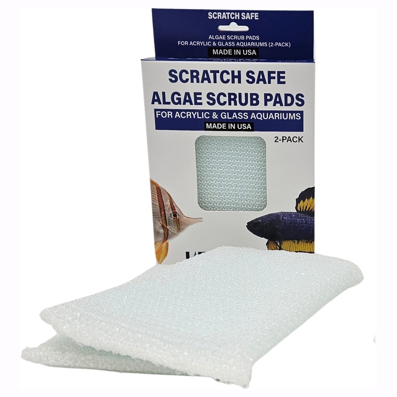 Scratch Safe Acrylic and Glass Algae Pads 5″ x 3″ Made in U. S. A.