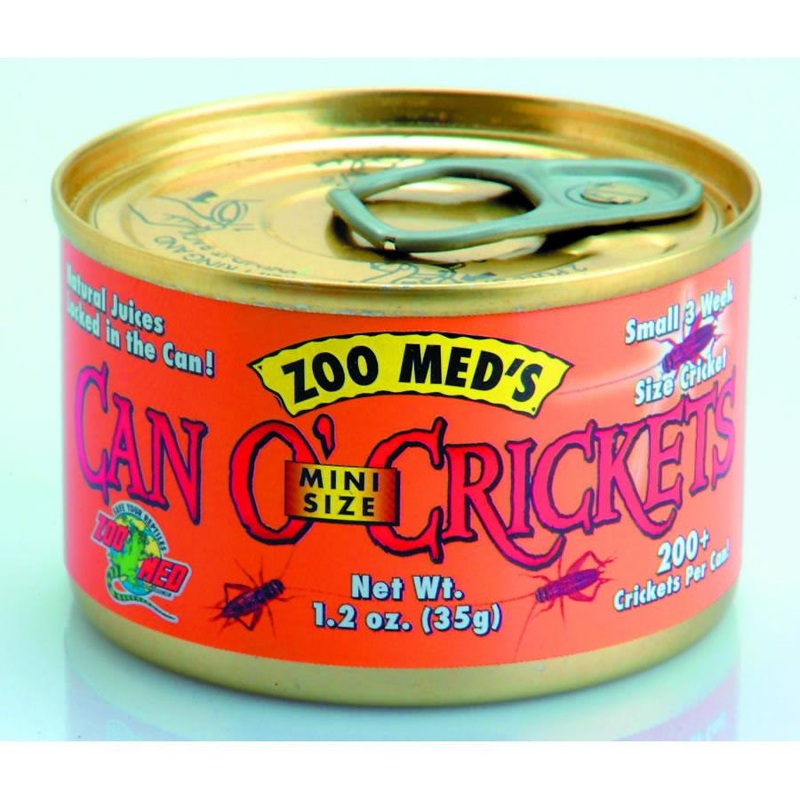 Zoo Med Can O’ Mini-Crickets 34g