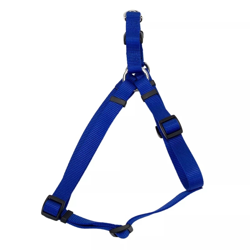 Coastal Comfort Wrap Adjustable Dog Harness Small – 5/8″ x 16-24 / Blue