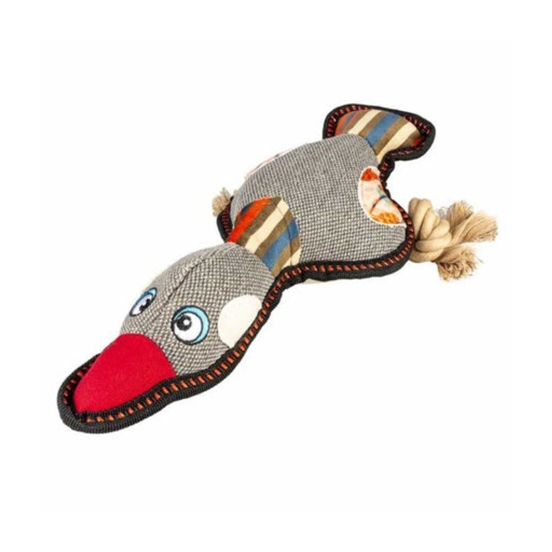 Duvo+ Canvas Duck 33x13x6cm, Grey